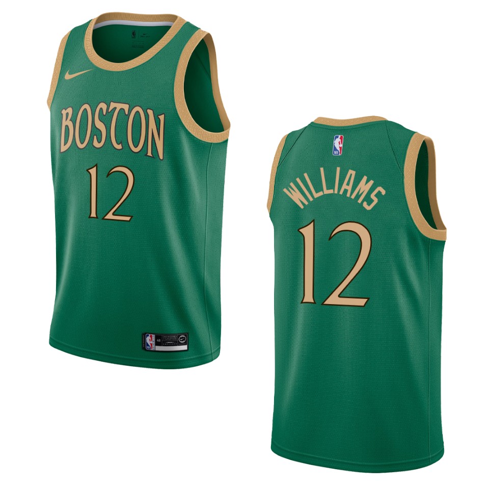 Men's Boston Celtics Grant Williams #12 Swingman City Kelly Green Jersey 2401MCHK